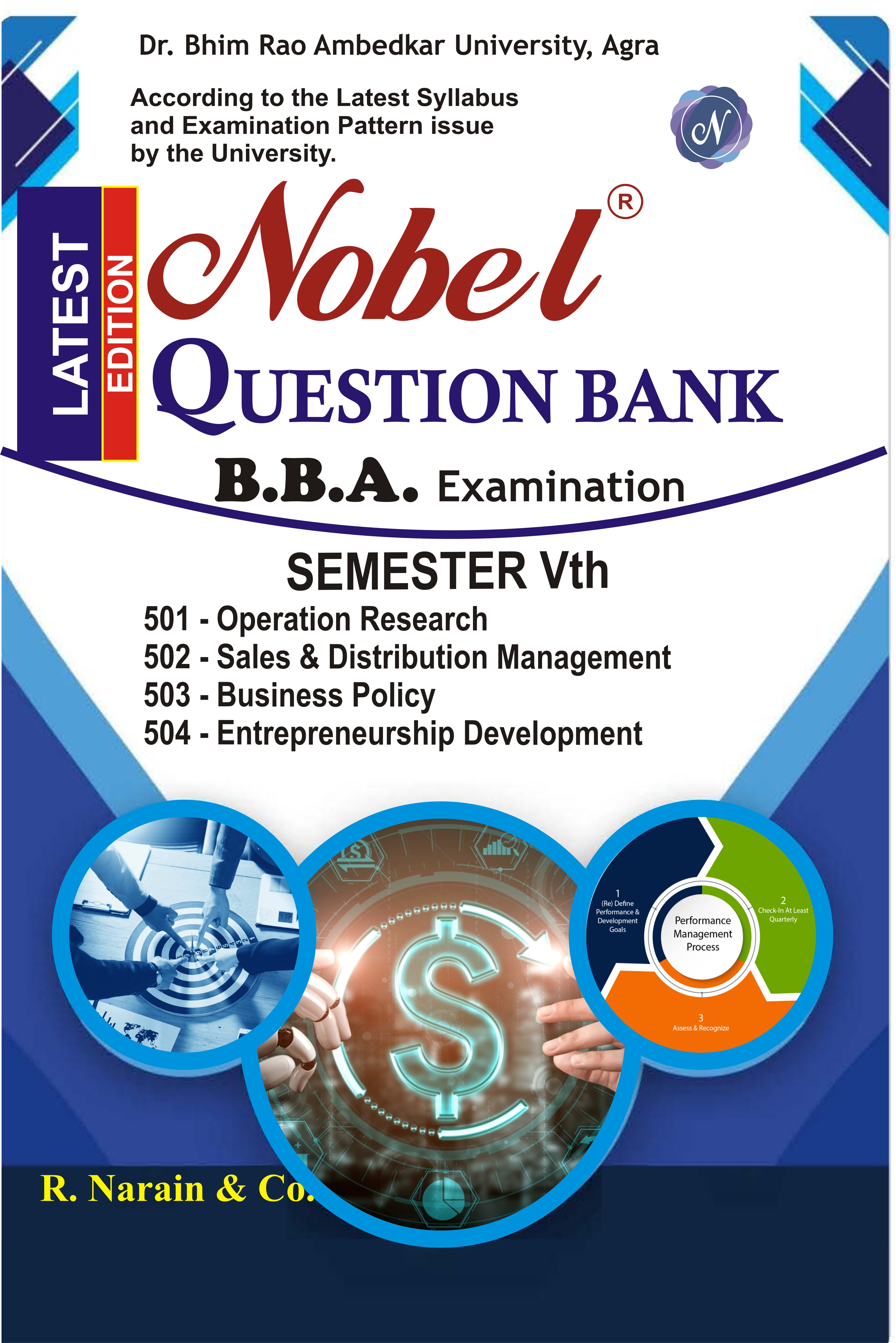 BBA - Vth Sem. Nobel Q/B [Agra University]